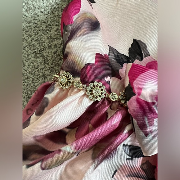 Toddler formal floral dress - Picture 3 of 5